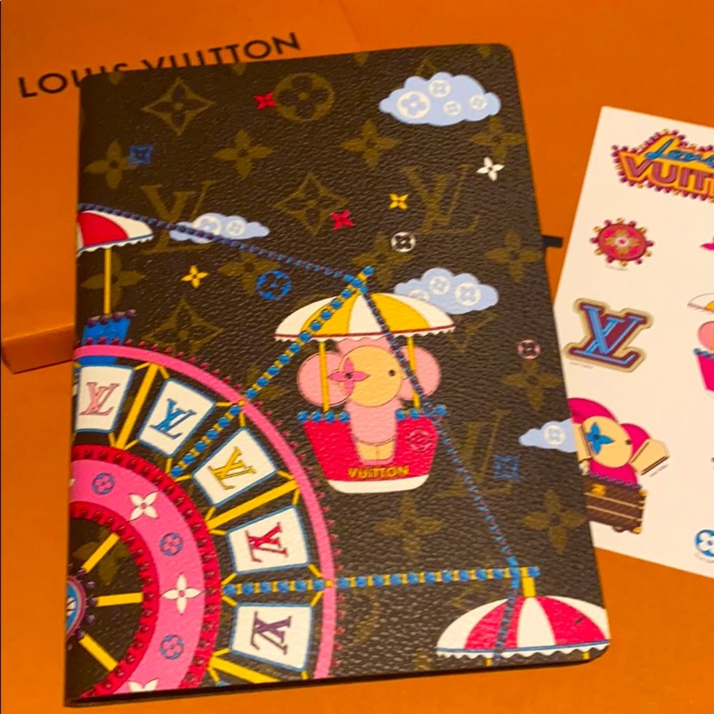 🎡 Louis Vuitton Big Wheel Clemence Notebook 🎡